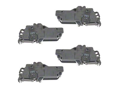 Door Lock Actuators; 4-Piece (99-03 F-150 SuperCab)