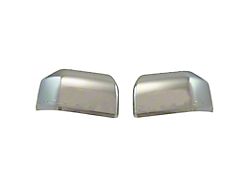 Door Mirror Covers; Chrome (15-18 F-150)