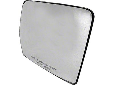 Door Mirror Glass; Right; Power; Heated; Without Trailer Tow Package (04-10 F-150)