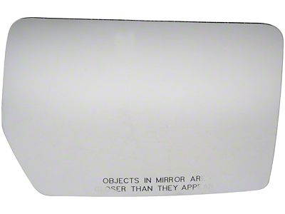 Door Mirror Glass; Without Backing Plate; Right; Adhesive Style (04-10 F-150)