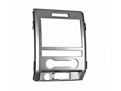 Double Din Radio Installation Kit; Smoked Satin (11-12 F-150 w/o Navigation)