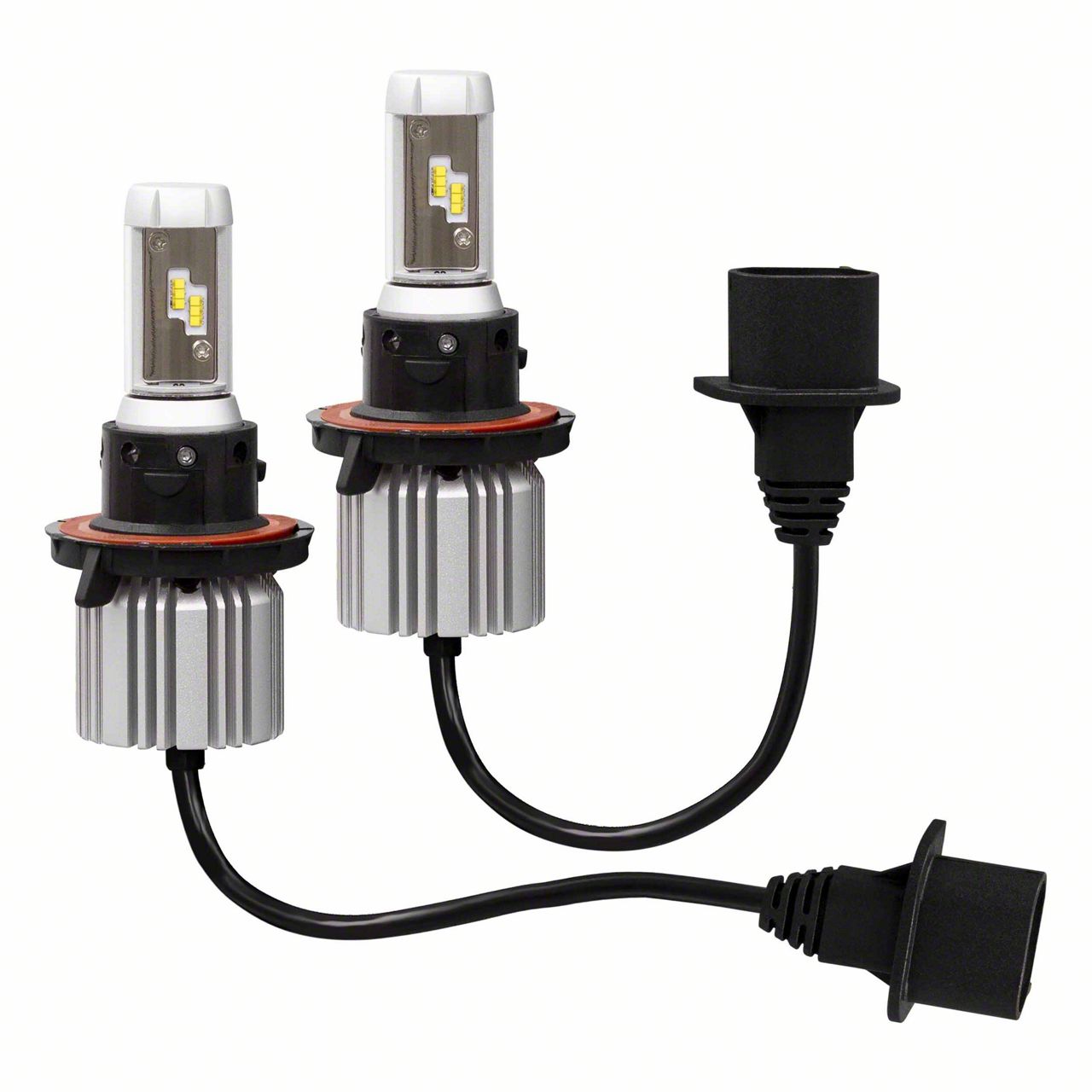 Dual Beam LED Headlight Bulbs; H13 (04-14 F-150 w/ Factory Halogen Headlights)