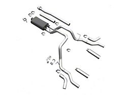 Dual Exhaust System with Polished Tips; Side/Rear Exit (09-10 4.6L F-150)