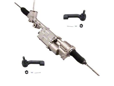Electric Steering Rack and Pinion with Outer Tie Rods (11-14 F-150 w/ Heavy Duty Towing Package, Excluding Raptor)