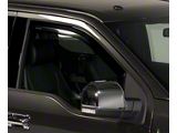 Putco Element Tinted Window Visors; Channel Mount; Front and Rear (21-24 F-150 SuperCab)