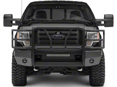 Elevation Aluminum Front Bumper; Fine Textured Black (09-14 F-150, Excluding Raptor)