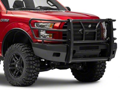 Elevation Front Bumper; Fine Textured Black (15-17 F-150, Excluding Raptor)