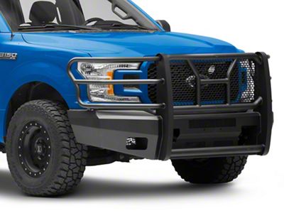 Elevation Front Bumper; Fine Textured Black (18-20 F-150, Excluding Raptor)