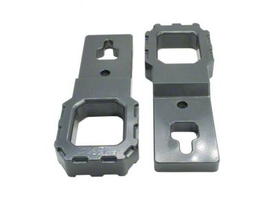 Royal Hooks Enhanced Aluminum Tow Hooks; Gray (09-25 F-150)