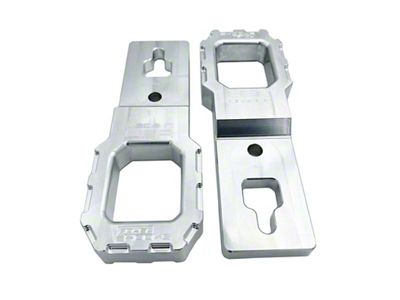 Royal Hooks Enhanced Aluminum Tow Hooks; Raw (09-25 F-150)