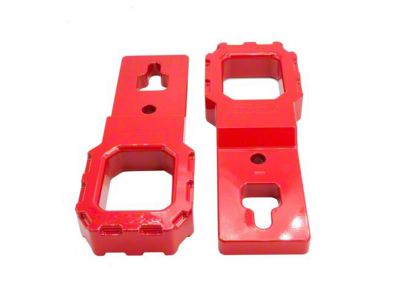 Royal Hooks Enhanced Aluminum Tow Hooks; Red (09-25 F-150)