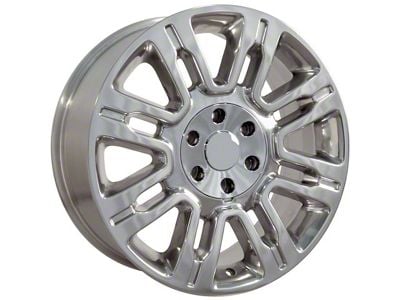 Expedition Style Polished 6-Lug Wheel; 20x8.5; 44mm Offset (21-25 F-150)