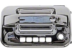 Exterior Door Handle; Front Left; All Chrome; Original Design; With Keypad Opening; Plastic (04-14 F-150)