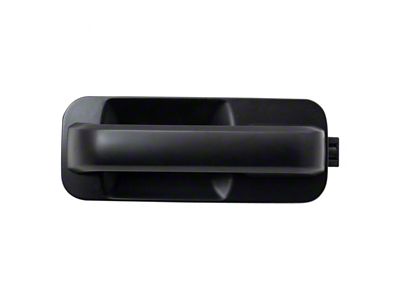 Exterior Door Handle; Rear Driver Side; Paint to Match Black (15-19 F-150 SuperCrew)