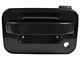 Replacement Exterior Door Handle; Smooth Black; Front Driver Side (04-08 F-150)