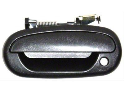 Replacement Exterior Door Handle; Textured Black; Front Driver Side (97-03 F-150)