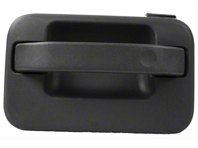 Replacement Exterior Door Handle; Textured Black; Front Driver Side (04-08 F-150)
