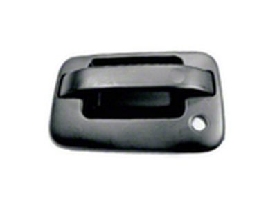 Replacement Exterior Door Handle; Textured Black; Front Driver Side (04-08 F-150)