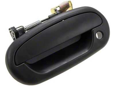 Exterior Door Handle; Textured Black; Front Driver Side (97-03 F-150)