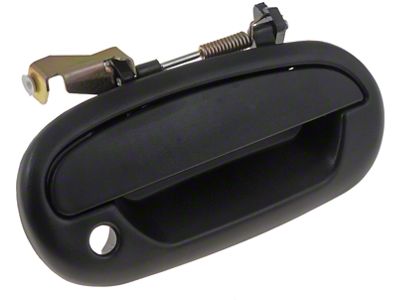 Exterior Door Handle; Textured Black; Front Passenger Side (97-03 F-150)