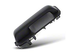 Exterior Door Handle; Textured Black; Rear Driver Side (15-20 F-150 SuperCrew w/o Passive Entry)