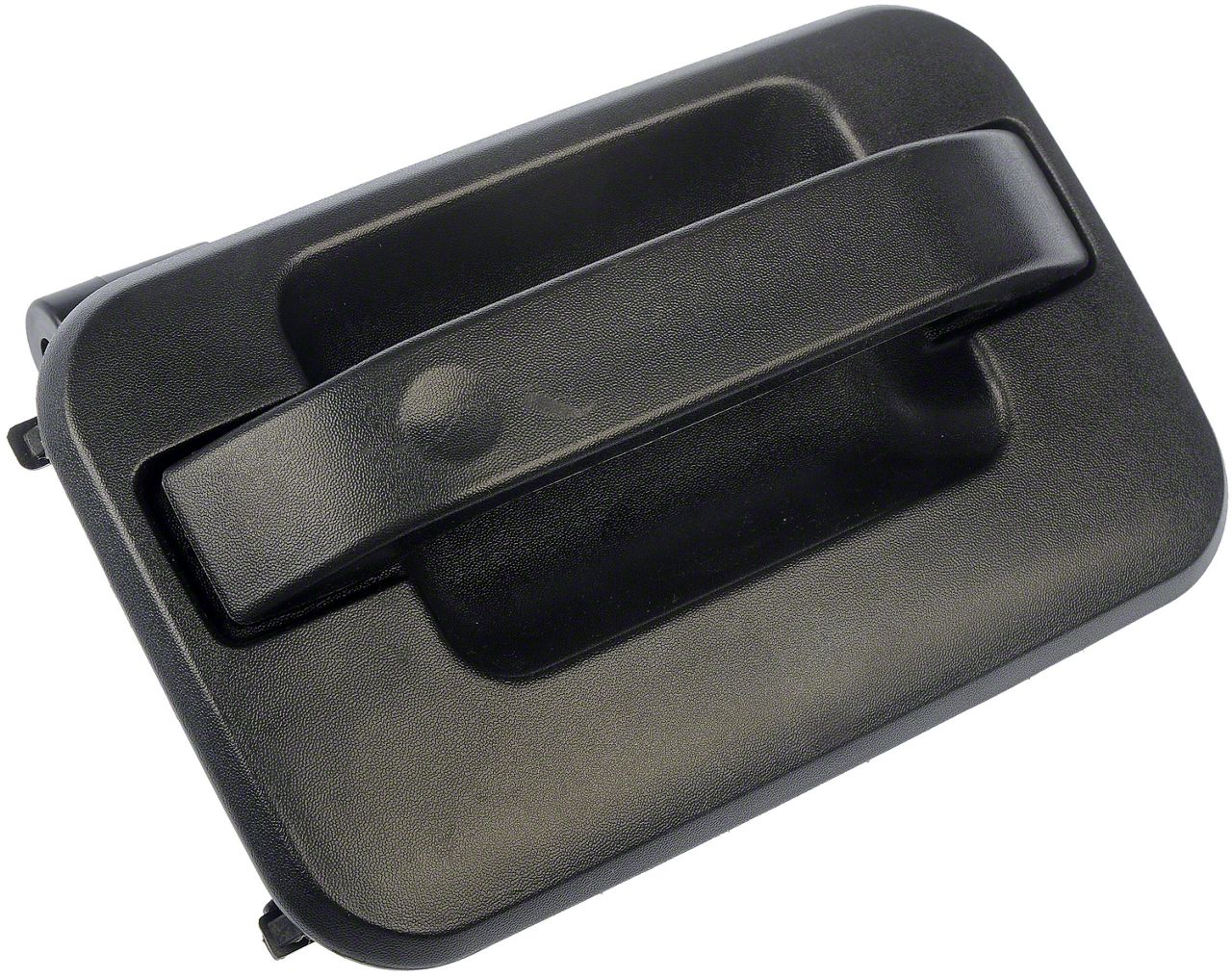 F150 Exterior Door Handle without Keyhole; Textured Black; Front Passenger Side (0414 F150)