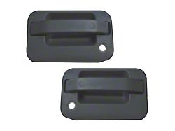 Exterior Door Handles; Front; Textured Black (04-14 F-150)