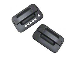 Exterior Door Handles; Front; Textured Black (04-14 F-150)