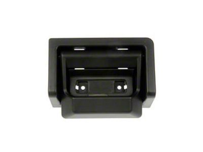 Exterior Door Handles; Rear Passenger; Textured Black (04-08 F-150 SuperCab)