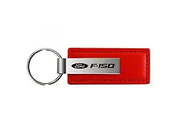 F-150 Leather Key Fob; Red