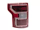 Facelift Tail Lights; Dark Red Housing; Smoked Lens (15-17 F-150 w/ Factory Halogen Non-BLIS Tail Lights)