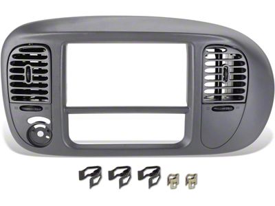 Factory Replacement Dash Panel Bezel; Gray (97-03 4WD F-150)