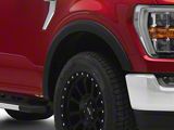 Factory Style Fender Flares; Textured Black (21-23 F-150, Excluding Raptor)