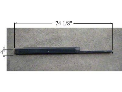 Replacement Factory Style Inner Rocker Panel; Driver Side (97-98 F-150 SuperCab)