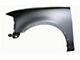 CAPA Replacement Fender with Fender Flare Holes; Front Driver Side (97-03 F-150)