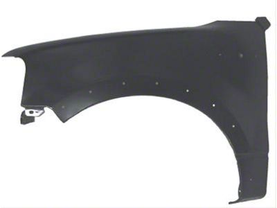 Replacement Fender with Fender Flare Holes; Front Driver Side (04-08 F-150)