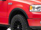 Factory Style Fender Flares; Front and Rear; Smooth Black (04-08 F-150 Styleside with Factory Fender Flares)
