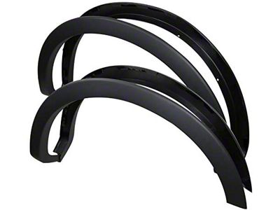 Fender Flares; Front and Rear; Matte Black (04-08 F-150)