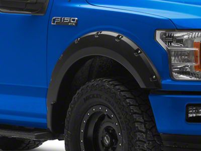 Fender Flares; Smooth Black (18-20 F-150, Excluding Raptor)