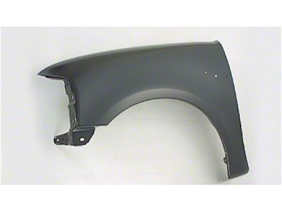 CAPA Replacement Fender without Fender Flare Holes; Front Driver Side (97-03 F-150)
