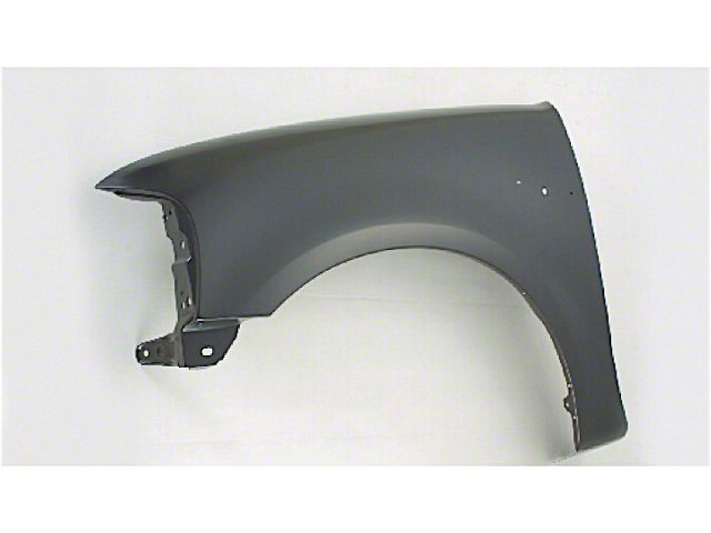 CAPA Replacement Fender without Fender Flare Holes; Front Driver Side (97-03 F-150)