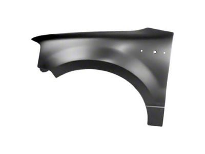 CAPA Replacement Fender without Fender Flare Holes; Front Driver Side (04-08 F-150)