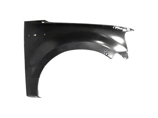Replacement Fender without Fender Flare Holes; Front Passenger Side (06-08 F-150)