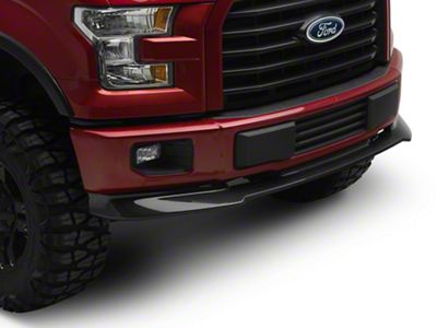 Fiberglass Front Splitter; Carbon Fiber (15-20 F-150, Excluding Raptor)