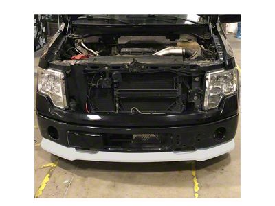 Fiberglass Front Splitter; Unpainted (09-14 F-150, Excluding Harley Davidson, Limited & Raptor)