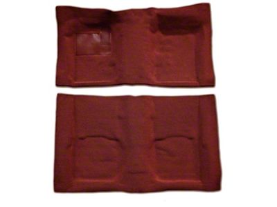 Pro-Line Replacement Front and Rear Carpet Kit; Dark Red (04-08 F-150 Regular Cab)