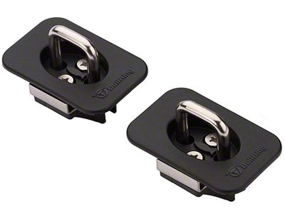 Flush Fit Retractable Tie Down Anchors; Rear Only (97-14 F-150)