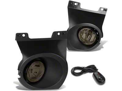 Fog Light; H10 Bulb; With Switch and Bezel; Smoke (09-14 F-150)