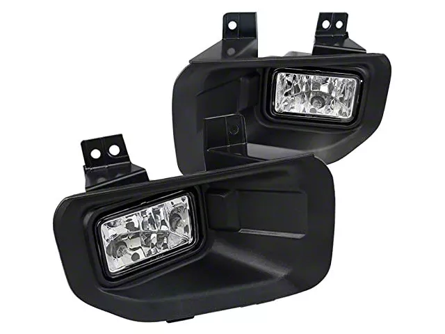 Factory Style Fog Lights; Clear (15-16 F-150)