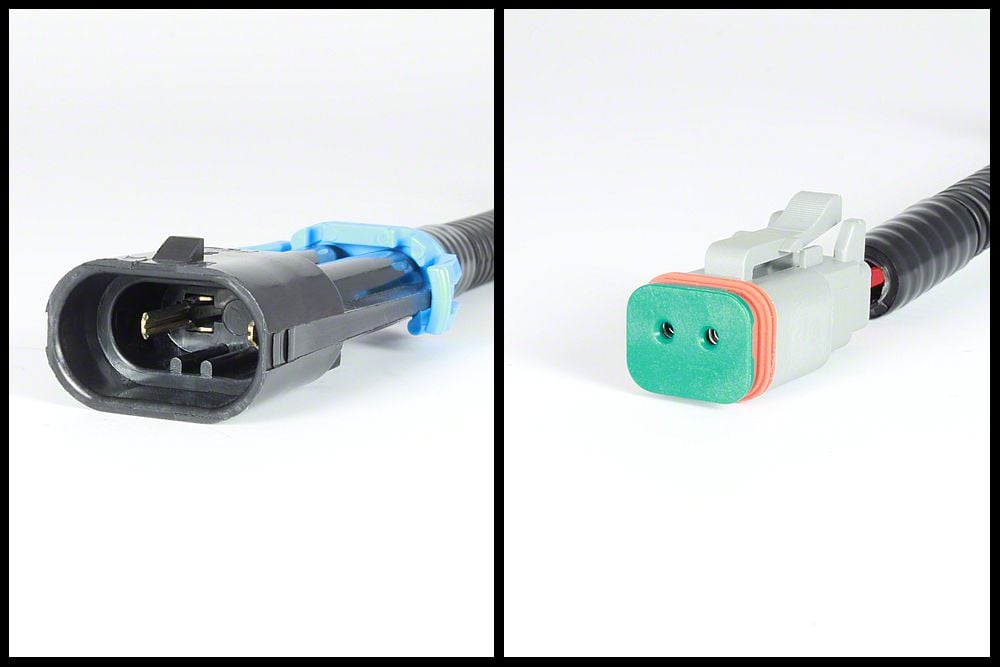 Starkey Products Fog Light Wiring Adapter - H10 To Deutsch/H10 Dual Connector Set For LED Lights